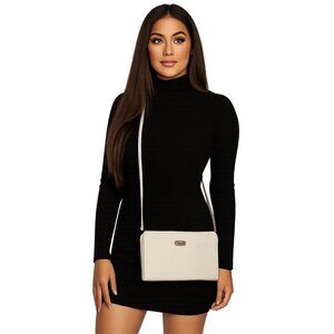 Vintage Perry Ellis America Bag Purse Crossbody Shoulder Handbag WOMEN'S WOMAN'S